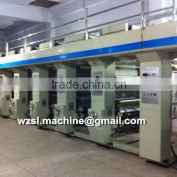 High-speed Seven Motor Gravure Printing Machine (SLAY-D Model Double Rewind & Unwind