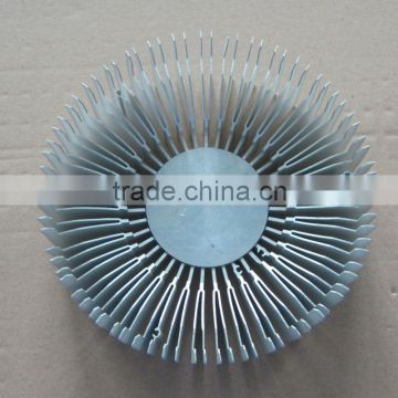 Clear anodize 6000/7000 sezies aluminum heat sink by cutting from extrusion profile EP-087