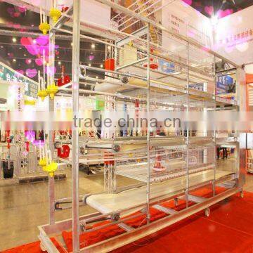 broiler chicken cage with automatic equipments