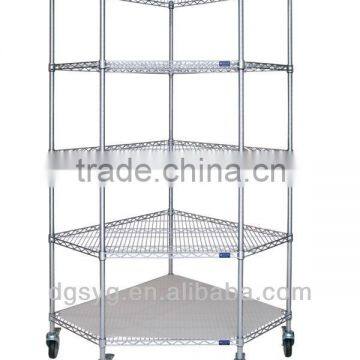 Wire Shelving - Corner Unit,Corner Wire Shelving