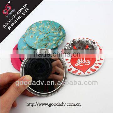 2014 colorful fashion mini lady pocket mirrors /custom made pocket mirrors