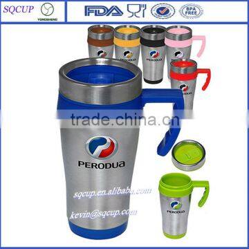 Promotional insulated travel Mug, insulated Coffee Mug,Stainless Steel Travel Mug