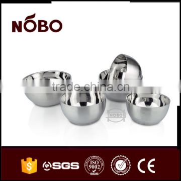 SUS304 inner stainless steel rice bowl