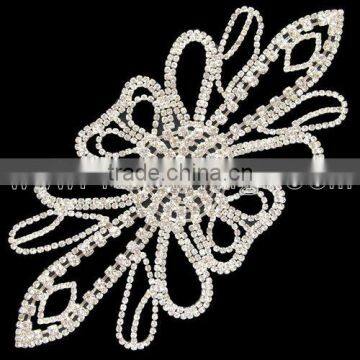 Rhinestone buckle ,Fashion garment patch WCK-516