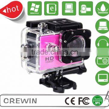 2015 New sport DV Waterproof sport recorder DV action camera 1080P sport vedio camera