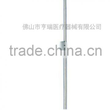 HR-219 stainless steel hospital bed infusion iv pole