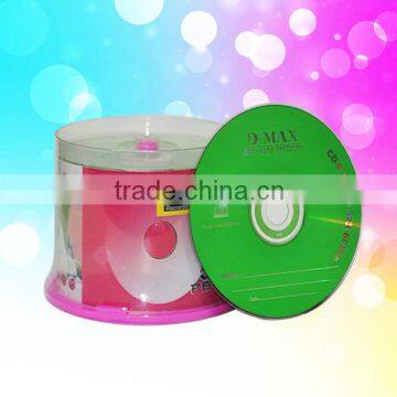 cheap price cd 52mb silver bottom blank cd