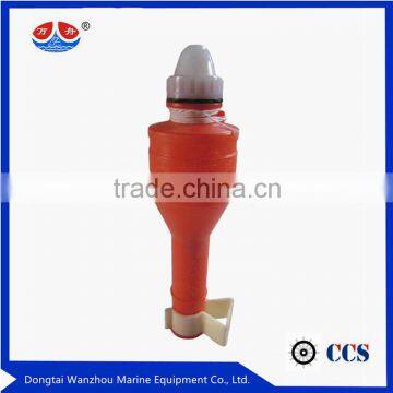 Sea water battery life buoy lamp