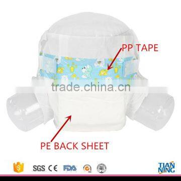 Factory Price Plain Woven Feature and Non Woven Fabric Material Sleepy Baby Diaper photo-5