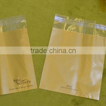 OPP plastic packing bags with header and self adhesive