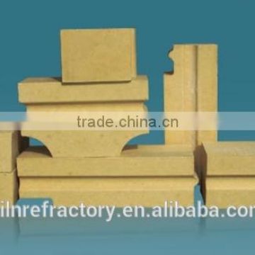 Refractory silica brick for coke oven furnace