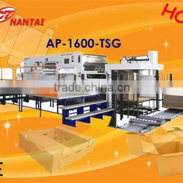 ASAHI--AP-1600-TSG Corrugated Flat bed die-cutting Machine