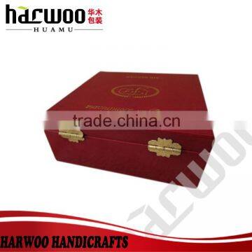 Painted Wooden Box With Logo,glossy Cigar Box With Metal Buckle,fashion Wooden Humidor photo-3