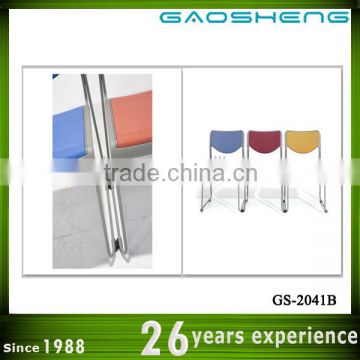 GAOSHENG colored plastic chairs GS-2041B