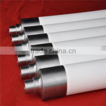 china 99.8% purity ceramic roller quartz roller