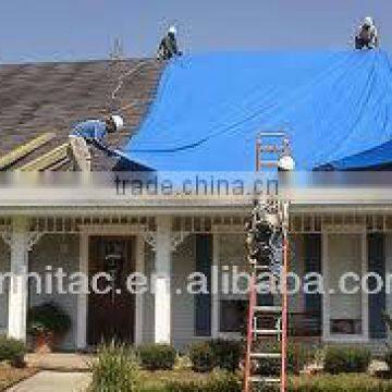 100%Polyester Construction Tarpaulin Made in China