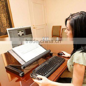 convenient and adjustable table for readling writing and holding