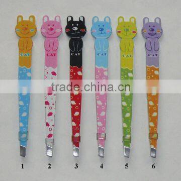 Tweezers with animal printing (TW-206)