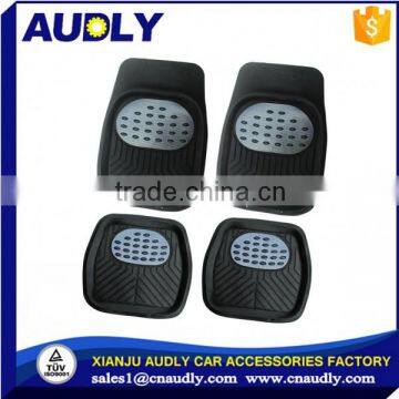 Universal Rubber Mats Set Auto Tray Type