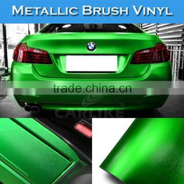 CARLIKE Stylish Metallic Teal Chrome Brushed PVC Vinyl Sticker For Car photo-3