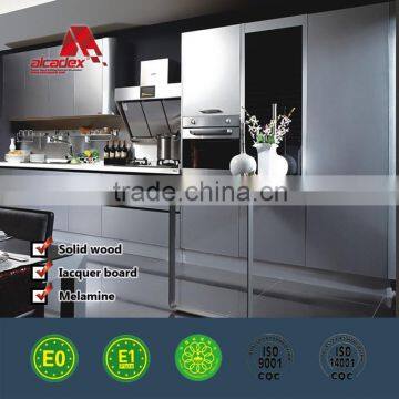 Top quality and modern style glass modern kitchen cabinet