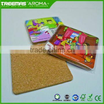 Recyclable Paper/Cork Coasters Paper Mats