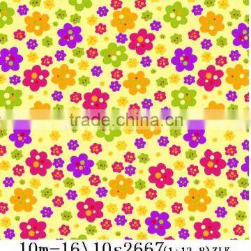 100% polyester lovelyflower print flannel fleece fabric