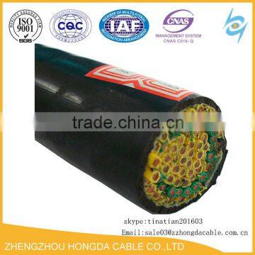 1.5sqmm 2.5sqmm 450/750V Multi Core PVC Insulated Cable KVV Control Cable