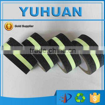 Black , yellow, white PET reflective strip anti slip tape