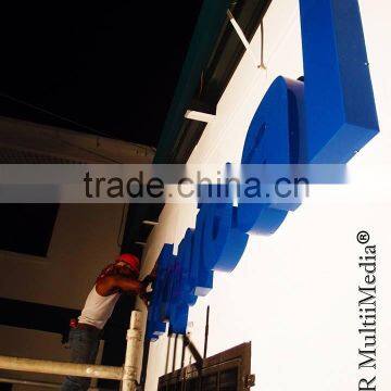 Custom outdoor Signage Acrylic Led Luminous Channel Letters