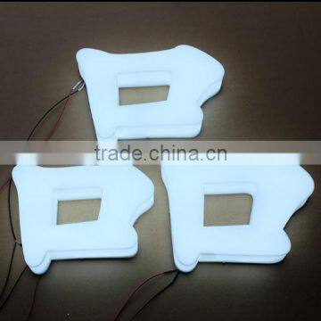 High brightness wholelit acrylic illuminated letters