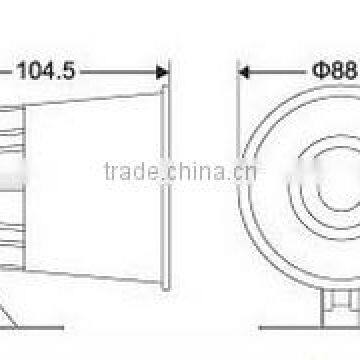 FrankEver DC 12V 20W Car Alarm Siren photo-2