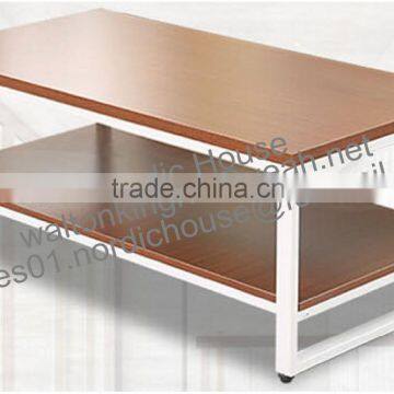 New Design Lacquer MDF and Steel Stand High Quality Coffee Tables for Home Furniture