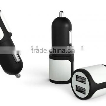 3.1a dual usb car charger OEM custom make accepted