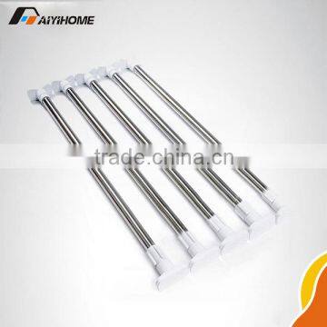 Very hot Telescopic Corner Bath Shower Curtain Rail Economic Sliding Shower Rail Curtain Rail Cover