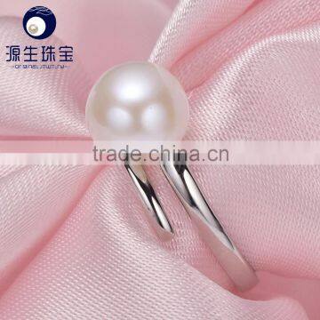 Wholesale Perfect Round Natural Fresh Water Pearl Ring for Best Offer