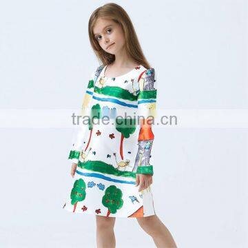 Girls Dress Winter Kids Clothes Brand Children Dress Cartoon Girls Clothing for Princess Holiday Party Wedding Baby Toddler G16                        
                                                Quality Choice