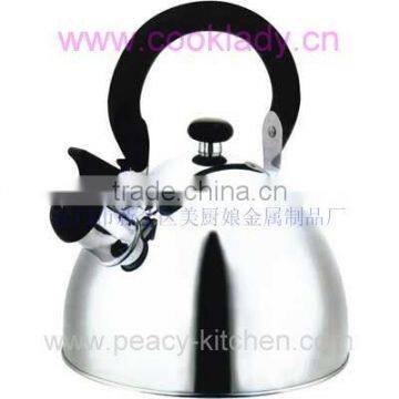 stainless steel(metal) whistling kettle(water kettle, kettle, pot, )