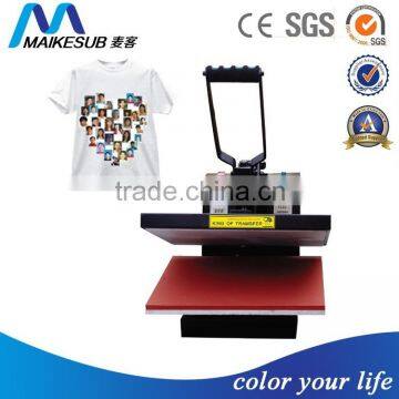 CE aprroved flatbed heat press machine