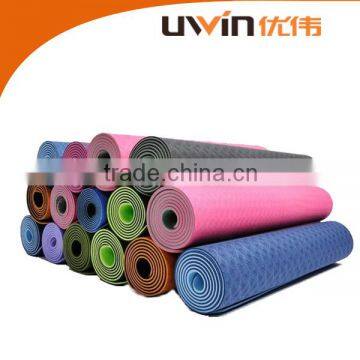 Customized eco friendly yoga mat tpe yoga materials