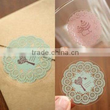 2015New Design Pvc Removable Sticker for Cell Phone Macbook Decor/DIY Product Flower Shape Removable Pvc Sticker photo-3
