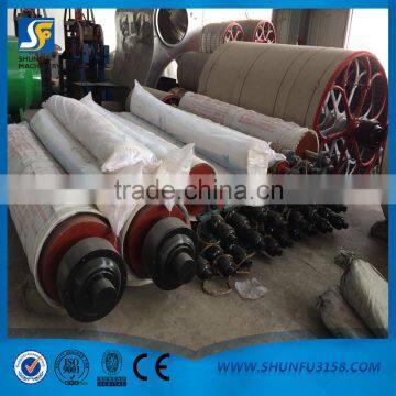 vacuum press rubber roller for paper machine,blind drilled press rubber roll in paper making machine