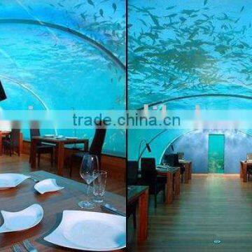 underwater restaurant (acrylic aquariun)