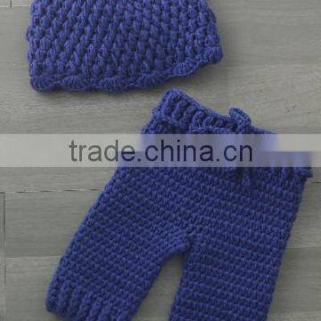 Caps for Children With Beanie Crocheted Baby Infant Winter Hat photo-5