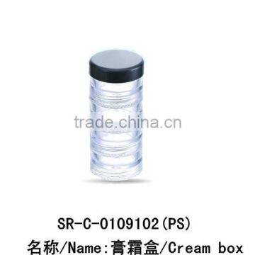 NEW PRODUCTS 5g series Bottles cosmetic plastic empty cream jar cream container