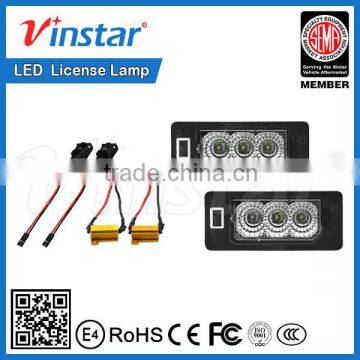 3-C.REE LED Extremely Bright Error Free LED License Plate Lights for Audi/VW