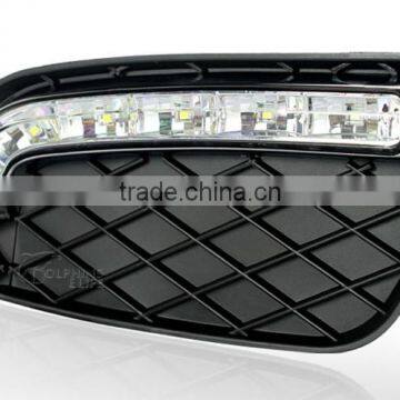 Car Fog Lamp 12V LED DRL Daytime Running Light For Mercedes-Benz Smart Fortwo 2009 2010 2011 2012 photo-3