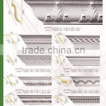 Carved Wall Panel Polyurethane Crown Moulding Good price beautiful new modern decorative wall panel carved wood