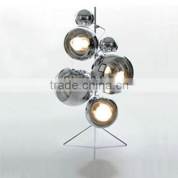 Cheer Lighting Wholesale the Modern Mirror Ball Tripod Stand Floor Lamp