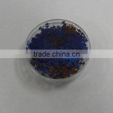 HOT SALE Gold / Red Metallic PET Christmas Decorative Star Table Confetti photo-2